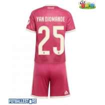 Real Madrid Yan Diomande #25 Tredjedraktsett Barn 2026-27 Kortermet (+ Korte bukser)